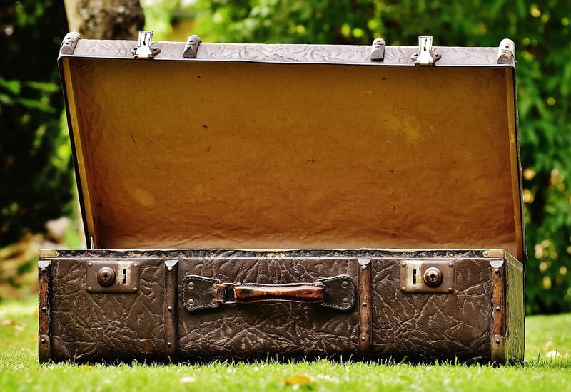 Vintage finds for nursery decor